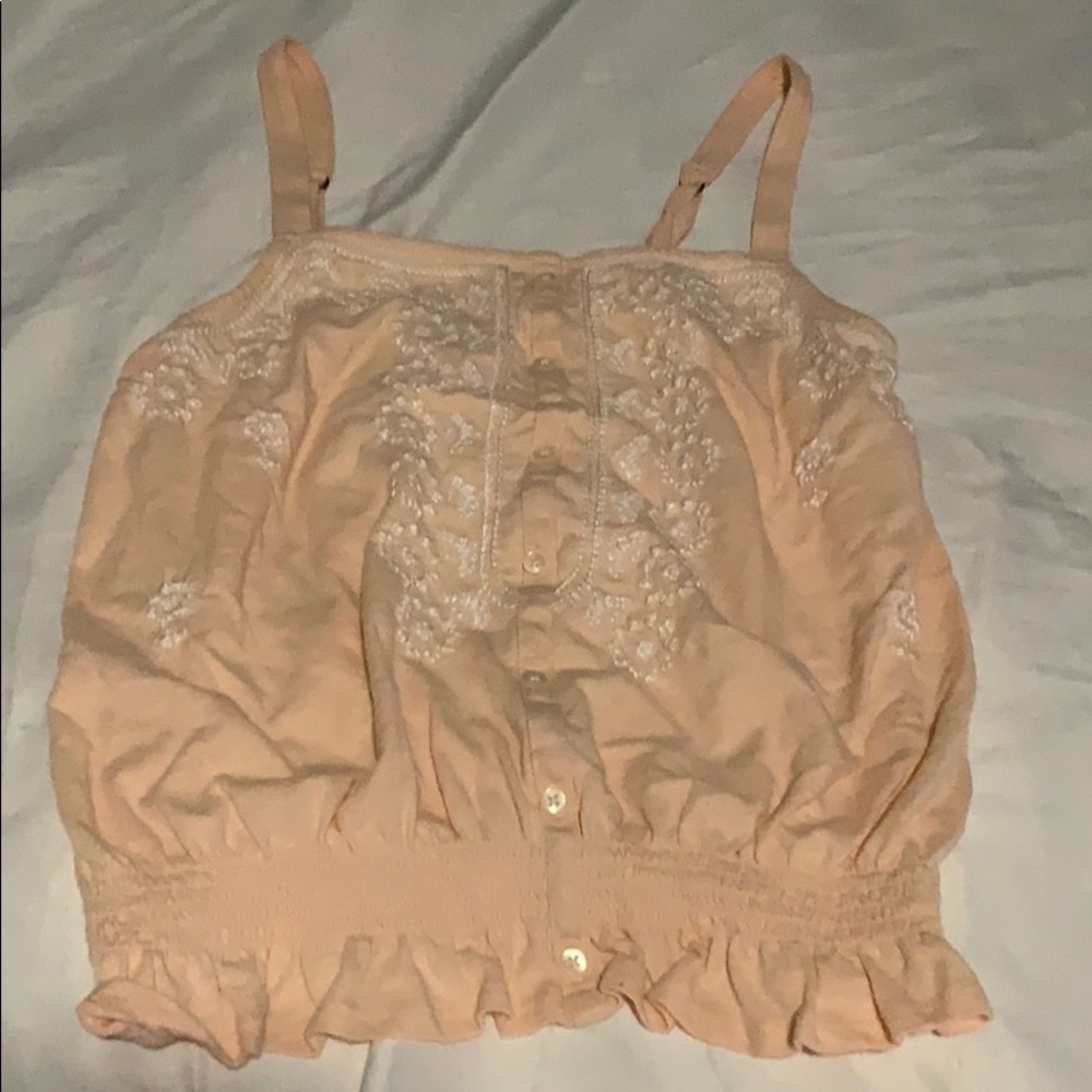 very cute peach tank top